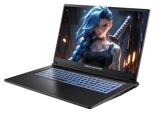 Ноутбук 17" Dream Machines RG5050-17UA27 Black, Intel Core i7-13620H, 32GB, 1TB, DOS - зображення 2