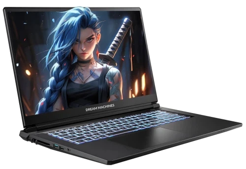 Ноутбук 17" Dream Machines RG5050-17UA27 Black, Intel Core i7-13620H, 32GB, 1TB, DOS - зображення 5