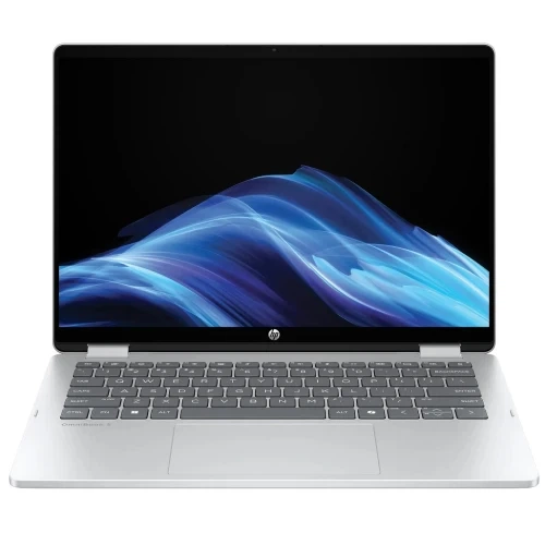 Ноутбук 14" HP OmniBook 5 Flip 14-fp0019ua (BV6A1EA) Silver, С3-100U, 8GB, 512GB, UMA, DOS - Фото 1 Ноутбук 14" HP OmniBook 5 Flip 14-fp0019ua (BV6A1EA) Silver, С3-100U, 8GB, 512GB, UMA, DOS - изображение 1