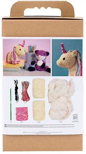 Набір для створення іграшки Creativ Company Amigurumi Єдиноріг 977871 (5712854789226) - зображення 4