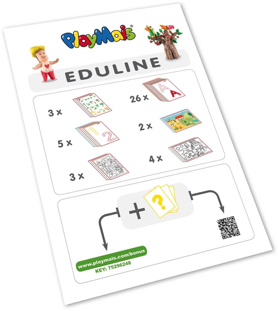 Zestaw kreatywny PlayMais Eduline Classic 160598 (4041077007765) - obraz 2