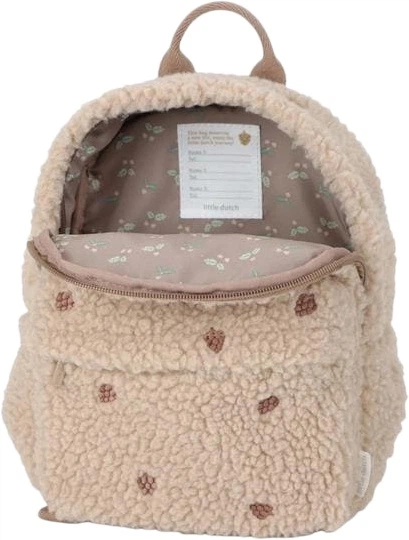 Рюкзак дитячий Little Dutch Teddy Taupe Forest Friends (LD4917) (8713291449176) - зображення 3