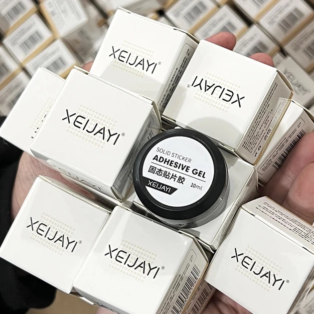 Адгезивный гель-клей для накладных и нарощенных ногтей XEIJAYI Solid Sticker Adhesive Gel 10 мл (UV/LED) - Фото 7 Адгезивный гель-клей для накладных и нарощенных ногтей XEIJAYI Solid Sticker Adhesive Gel 10 мл (UV/LED) - изображение 7