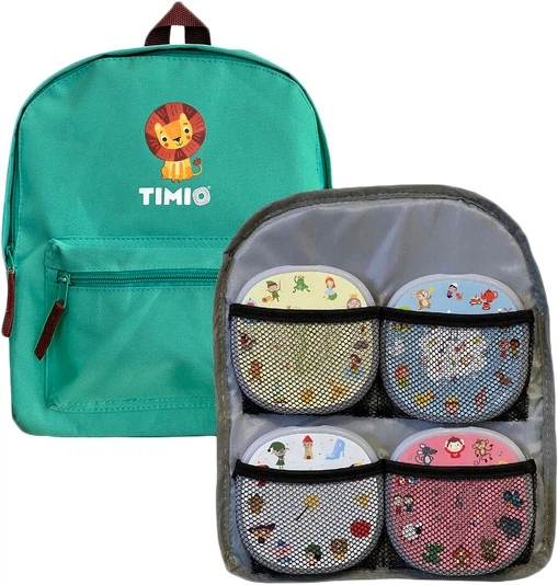 Рюкзак дитячий Timio бірюзовий (TMB-01) (8719327513071) - зображення 3
