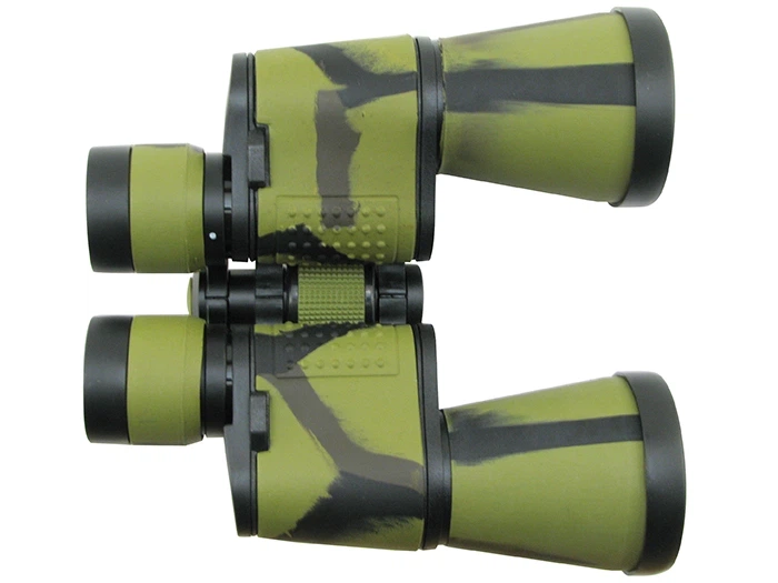Бінокль Baigish W9 20x50 Камуфляж з чохлом, 20-кратне збільшення, об'єктив 50 мм, Porro призмі BK-7, водостійкий прогумований корпус для полювання та туризму - Фото 5 Бінокль Baigish W9 20x50 Камуфляж з чохлом, 20-кратне збільшення, об'єктив 50 мм, Porro призмі BK-7, водостійкий прогумований корпус для полювання та туризму - зображення 5