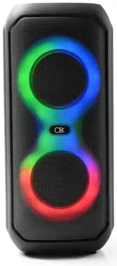 Портативна колонка Bluetooth BT 2427 4x2 з мікрофоном 20 Вт, караоке колонка з LED підсвіткою, USB, AUX, TF, FM, TWS, акустика з пультом ДК, блютуз колонка для телефону iPhone Android з підставкою під смартфон - Фото 2 Портативна колонка Bluetooth BT 2427 4x2 з мікрофоном 20 Вт, караоке колонка з LED підсвіткою, USB, AUX, TF, FM, TWS, акустика з пультом ДК, блютуз колонка для телефону iPhone Android з підставкою під смартфон - зображення 2