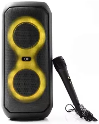 Портативна колонка Bluetooth BT 2427 4x2 з мікрофоном 20 Вт, караоке колонка з LED підсвіткою, USB, AUX, TF, FM, TWS, акустика з пультом ДК, блютуз колонка для телефону iPhone Android з підставкою під смартфон - Фото 5 Портативна колонка Bluetooth BT 2427 4x2 з мікрофоном 20 Вт, караоке колонка з LED підсвіткою, USB, AUX, TF, FM, TWS, акустика з пультом ДК, блютуз колонка для телефону iPhone Android з підставкою під смартфон - зображення 5