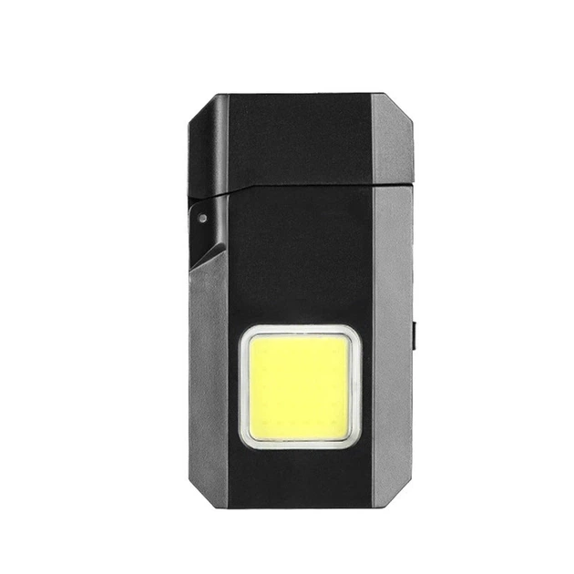 Електроімпульсна спіральна USB-запальничка LOVERS LV-6002 з ліхтариком, електрична без газу, вітростійка, аккумуляторна, компактна, для сигарет, свічок, подорожей та щоденного використання - изображение 4