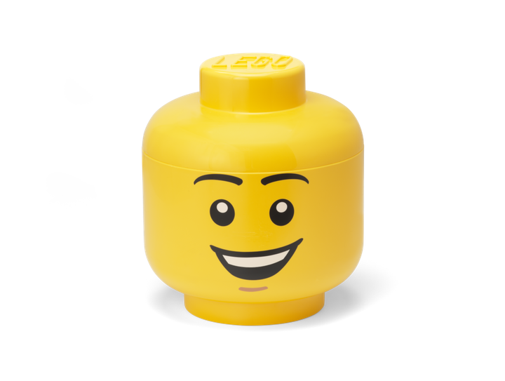 Контейнер LEGO Голова Міні Happy Boy 360 мл (5711938248246) - зображення 2
