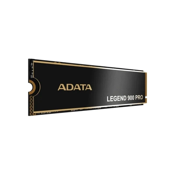 Накопитель SSD M.2 ADATA LEGEND 900 PRO 2TB PCIe Gen4x4 2280 3D NAND Black/Gold (SLEG-900P-2TCS) - Фото 2 Накопитель SSD M.2 ADATA LEGEND 900 PRO 2TB PCIe Gen4x4 2280 3D NAND Black/Gold (SLEG-900P-2TCS) - изображение 2