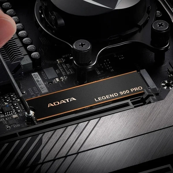 Накопитель SSD M.2 ADATA LEGEND 900 PRO 1TB PCIe Gen4x4 2280 3D NAND Black/Gold (SLEG-900P-1TCS) - изображение 9