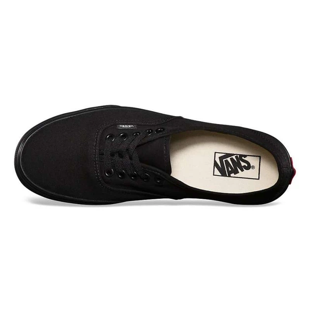 Чорні кеди Vans Authentic. Розмір 35 (22 см) - Фото 2 Чорні кеди Vans Authentic. Розмір 35 (22 см) - изображение 2