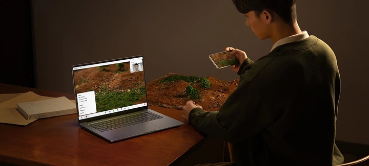 Ноутбук Xiaomi RedmiBook Pro 16 2024 (1049177) Grey / 16" IPS 3K 165 Гц / Intel Core Ultra 5 125H / RAM 32 ГБ / SSD 1 ТБ / Win11 - изображение 5