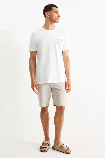 Футболка из хлопка C&A 2219515c61 XXL белая (100009179) - изображение 4