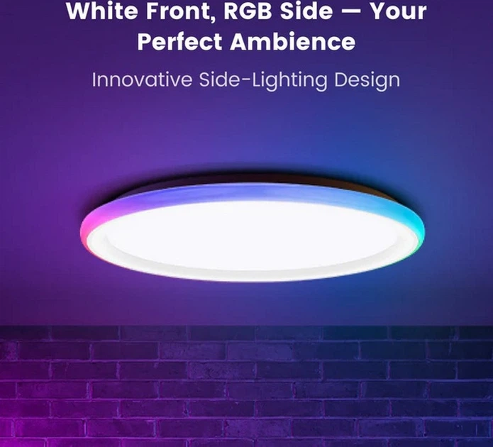 Стельовий смарт-світильник Xiaomi Yeelight Mars 400 Ceiling Light Smart-RGB White (YLXDD-0267) - Фото 2 Стельовий смарт-світильник Xiaomi Yeelight Mars 400 Ceiling Light Smart-RGB White (YLXDD-0267) - зображення 2