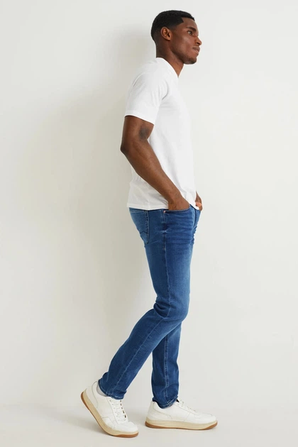 Джинси skinny C&A 2202919c60 W36L30 блакитні (100007274) - Фото 4 Джинси skinny C&A 2202919c60 W36L30 блакитні (100007274) - зображення 4
