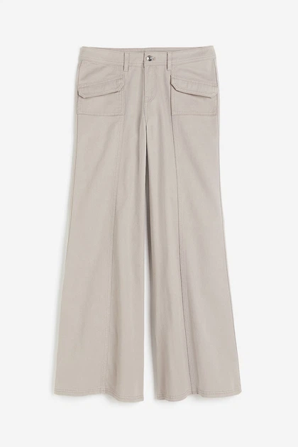 Джинси карго H&M 1216001005c34 34 сірі (100011491) - Фото 5 Джинси карго H&M 1216001005c34 34 сірі (100011491) - зображення 5