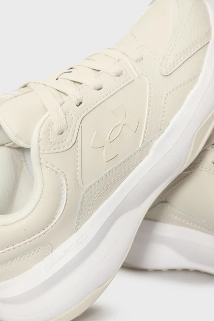 Жіночі білі шкіряні кросівки UA W Edge LTHR Under Armour 39 3028569-110 - изображение 2