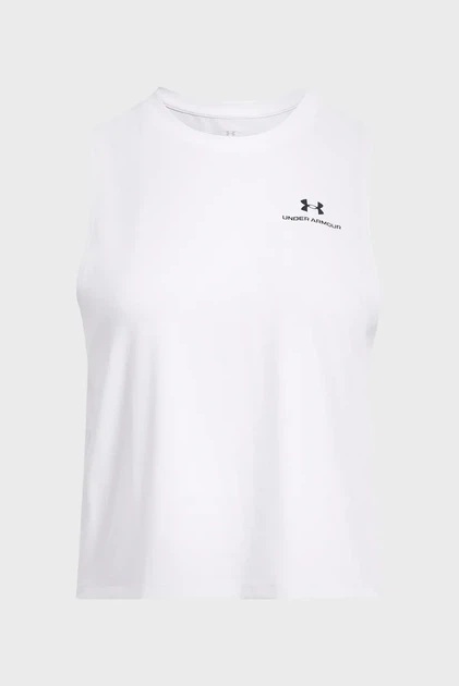 Жіноча біла майка Vanish Energy Crop Tank Under Armour XS 1383654-100 - изображение 3