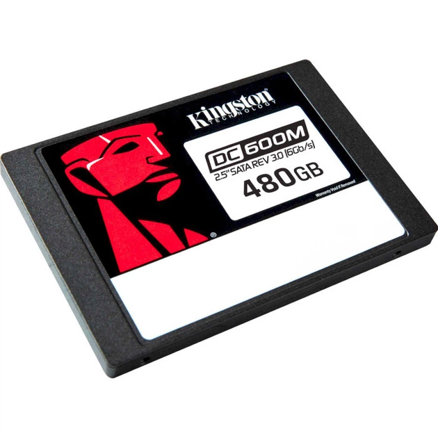 Накопичувач SSD Kingston 480GB (SEDC600M/480G) - Фото 1 Накопичувач SSD Kingston 480GB (SEDC600M/480G) - изображение 1
