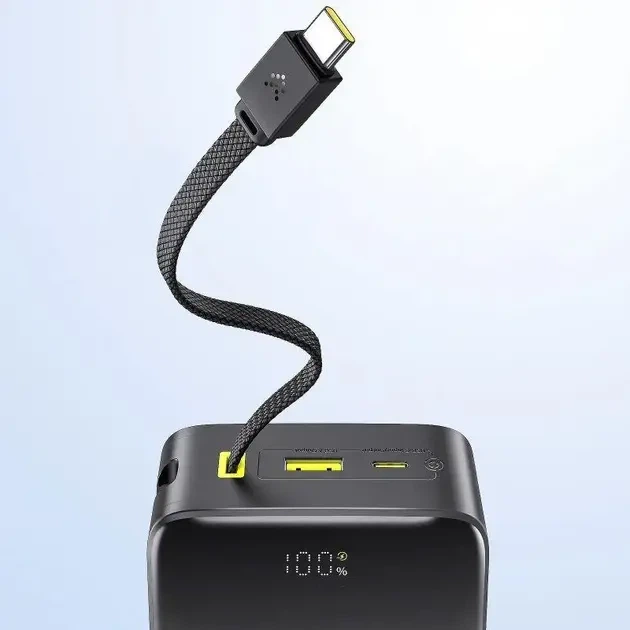 Power bank Baseus EnerFill FC51 Bipow 2Pro 30000mAh PD22.5W Cosmic Black - зображення 9
