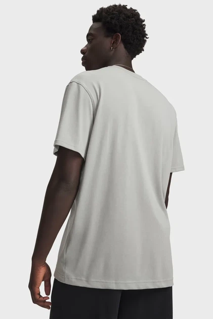 Чоловіча сіра футболка UA M LOGO EMB HEAVYWEIGHT SS-GRY Under Armour XXL 1373997-069 - Фото 2 Чоловіча сіра футболка UA M LOGO EMB HEAVYWEIGHT SS-GRY Under Armour XXL 1373997-069 - изображение 2