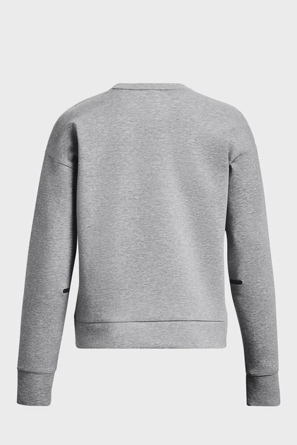 Жіночий сірий світшот Unstoppable Flc Crew Under Armour XS 1379835-011 - зображення 6