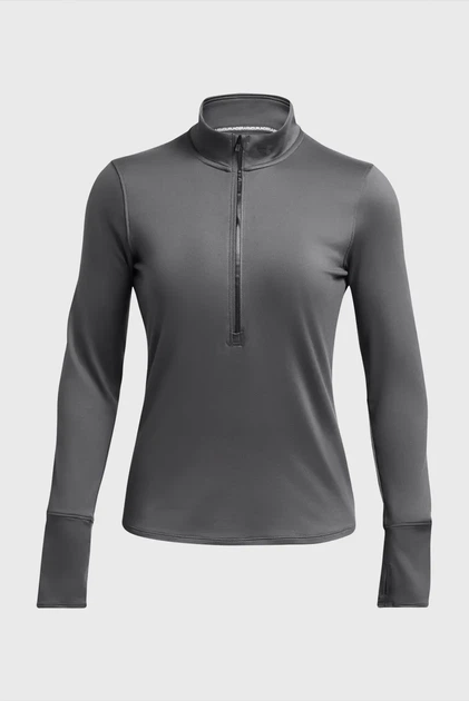 Жіноча сіра спортивна кофта UA Launch Pro Half Zip Under Armour LG 1379349-025 - изображение 4