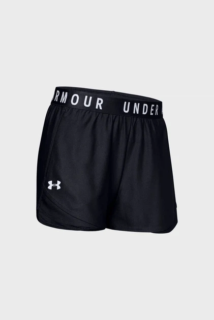 Жіночі чорні спортивні шорти Play Up Short 3.0 Under Armour S 1344552-001 - Фото 5 Жіночі чорні спортивні шорти Play Up Short 3.0 Under Armour S 1344552-001 - зображення 5