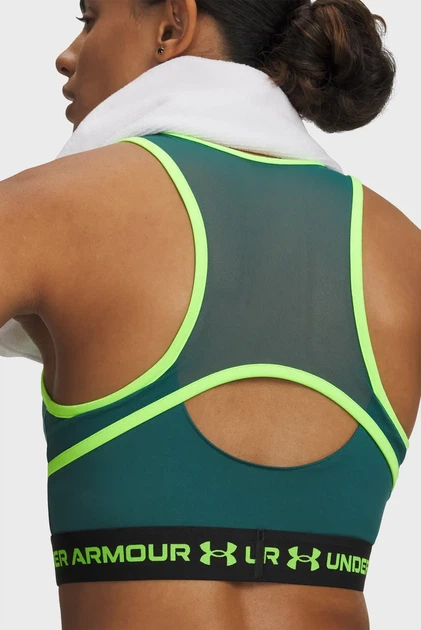 Жіночий зелений топ HeatGear Mesh Tank-GRN Under Armour XS 6010007-338 - Фото 3 Жіночий зелений топ HeatGear Mesh Tank-GRN Under Armour XS 6010007-338 - изображение 3