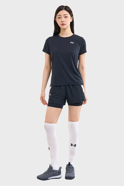 Жіноча чорна футболка Tech SSC Under Armour XS 1384231-001 - изображение 2