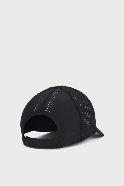Жіноча чорна кепка W Iso-chill Launch Adj Under Armour OSFM 1383478-001 - изображение 3