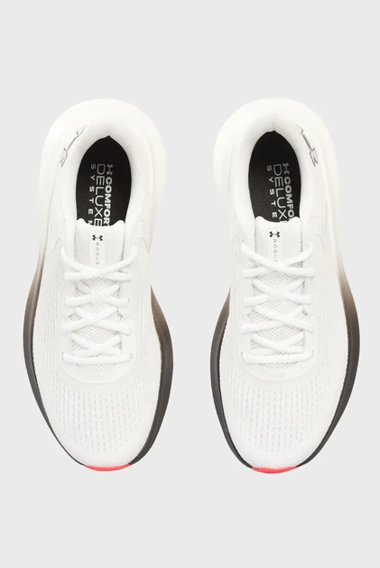 Чоловічі білі кросівки UA Charged Rogue 5 Under Armour 42 3028256-104 - Фото 4 Чоловічі білі кросівки UA Charged Rogue 5 Under Armour 42 3028256-104 - зображення 4