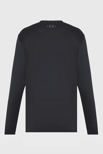 Чоловічий чорний лонгслів UA SPORTSTYLE LEFT CHEST LS Under Armour L 1329585-002 - изображение 5