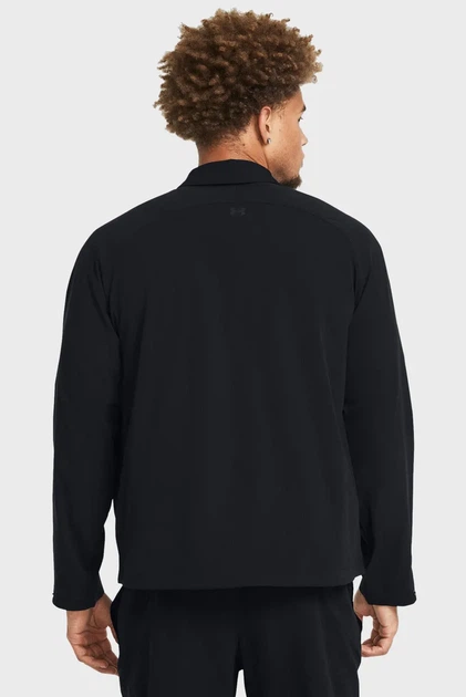 Чоловіча чорна вітровка UA Unstoppable Airvent Jkt-BLK Under Armour L 1383029-001 - Фото 3 Чоловіча чорна вітровка UA Unstoppable Airvent Jkt-BLK Under Armour L 1383029-001 - изображение 3