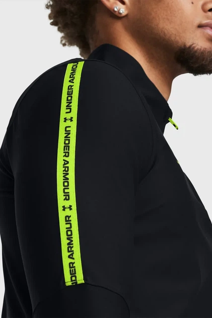Чоловіча чорна спортивна кофта UA M's Ch. Pro 1/4 Zip Under Armour XL 1382114-002 - изображение 3