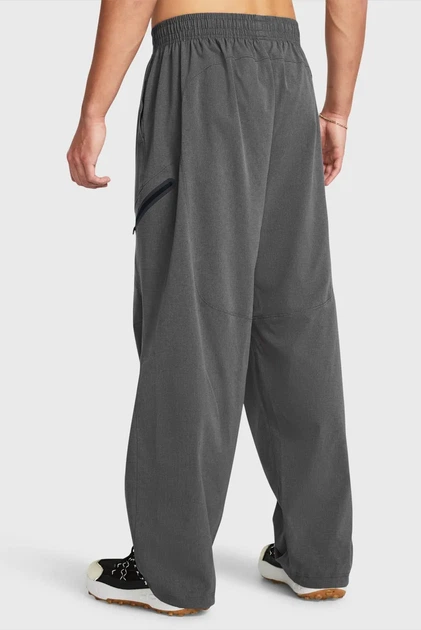 Чоловічі сірі спортивні штани UA Unstoppable Airvent Cargo Under Armour LG 1383782-025 - зображення 3