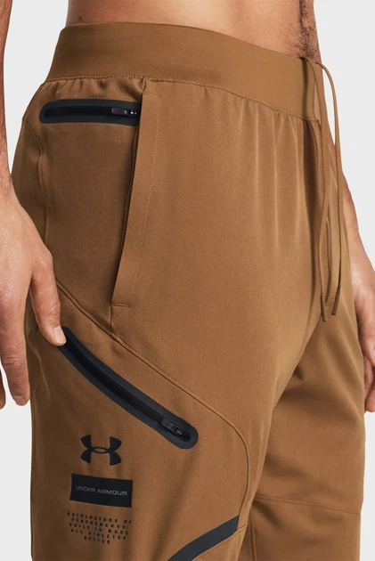 Чоловічі коричневі спортивні штани UA UNSTOPPABLE CARGO PANTS Under Armour S 1352026-253 - Фото 4 Чоловічі коричневі спортивні штани UA UNSTOPPABLE CARGO PANTS Under Armour S 1352026-253 - изображение 4