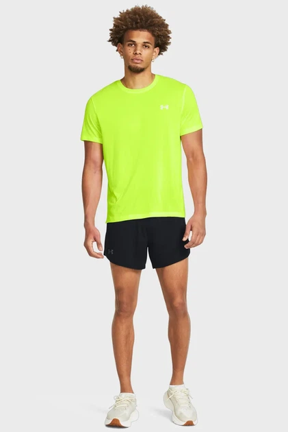 Чоловічі чорні шорти UA LAUNCH ELITE 5'' SHORTS Under Armour S 1382646-001 - изображение 2