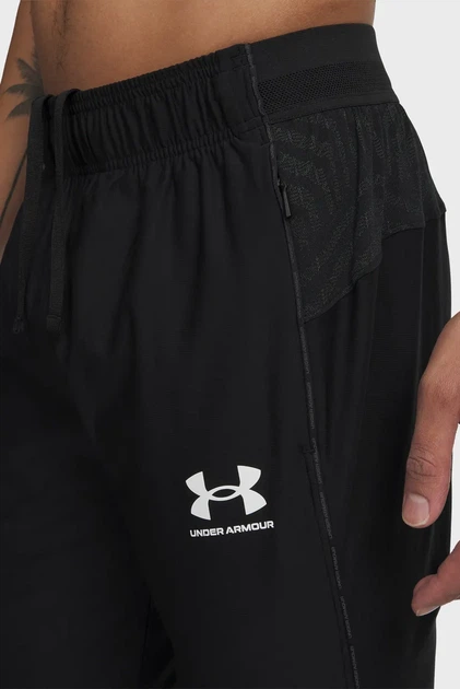 Чоловічі чорні спортивні штани UA M Ch. Pro Pant-BLK Under Armour SM 6005131-008 - изображение 4