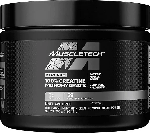 Креатин Monohydrate MuscleTech - Platinum 100% у порошку 200 г (631656259704) - Фото 1 Креатин Monohydrate MuscleTech - Platinum 100% у порошку 200 г (631656259704) - зображення 1