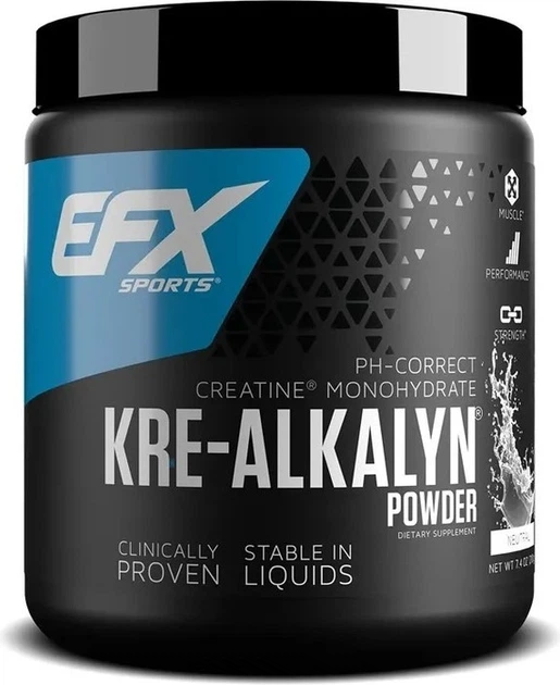 Kreatyna EFX Sports Kre-Alkalyn w proszku 210 g (737190002292) - Zdjęcie 1 Kreatyna EFX Sports Kre-Alkalyn w proszku 210 g (737190002292) - obraz 1