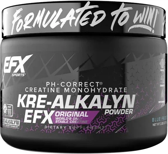 Kreatyna EFX Sports Kre-Alkalyn Blue Frost w proszku 110 g (737190006641) - Zdjęcie 1 Kreatyna EFX Sports Kre-Alkalyn Blue Frost w proszku 110 g (737190006641) - obraz 1