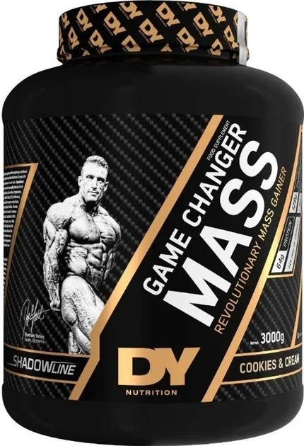 Gejner Dorian Yates Game Changer Mass w proszku o smaku ciasteczkowo-śmietankowym 3000 g (5060763890732) - Zdjęcie 1 Gejner Dorian Yates Game Changer Mass w proszku o smaku ciasteczkowo-śmietankowym 3000 g (5060763890732) - obraz 1