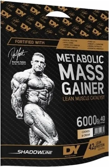 Gejner Dorian Yates Metabolic Mass w proszku o smaku ciasteczkowo-śmietankowym 6000 g (5060763892040) - Zdjęcie 1 Gejner Dorian Yates Metabolic Mass w proszku o smaku ciasteczkowo-śmietankowym 6000 g (5060763892040) - obraz 1