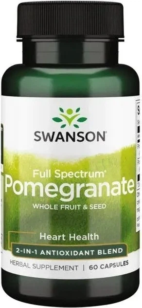 Suplement diety Swanson Granat 60 kapsułek (87614113876) - Zdjęcie 1 Suplement diety Swanson Granat 60 kapsułek (87614113876) - obraz 1