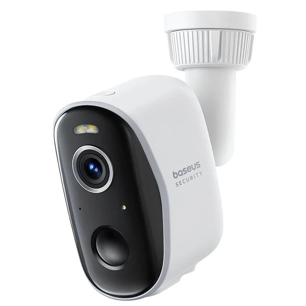 IP-камера видеонаблюдения Baseus Security N1 Plus Outdoor Camera 2K S0TZ002130 White - Фото 1 IP-камера видеонаблюдения Baseus Security N1 Plus Outdoor Camera 2K S0TZ002130 White - изображение 1