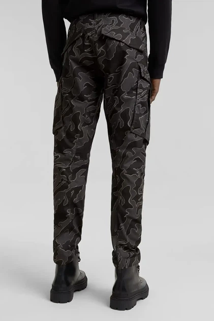 Чоловічі карго з візерунком Rovic Zip 3D Regular Tapered G-Star RAW 33-34 D02190,D553 - изображение 2