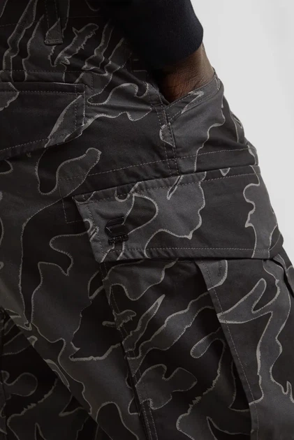 Чоловічі карго з візерунком Rovic Zip 3D Regular Tapered G-Star RAW 33-34 D02190,D553 - изображение 5