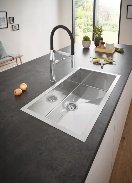 Одноважільний змішувач для мийки Grohe Essence (30294000) - изображение 5